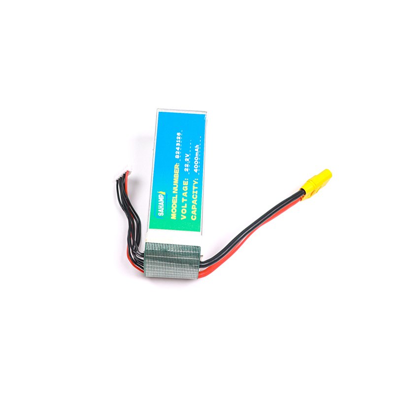 High Power Rechargeable 22.2V 4000mAh Lithium Battery XT60 Connector Lipo Drone Battery Consumer Electronics Solar 8243126 Cell