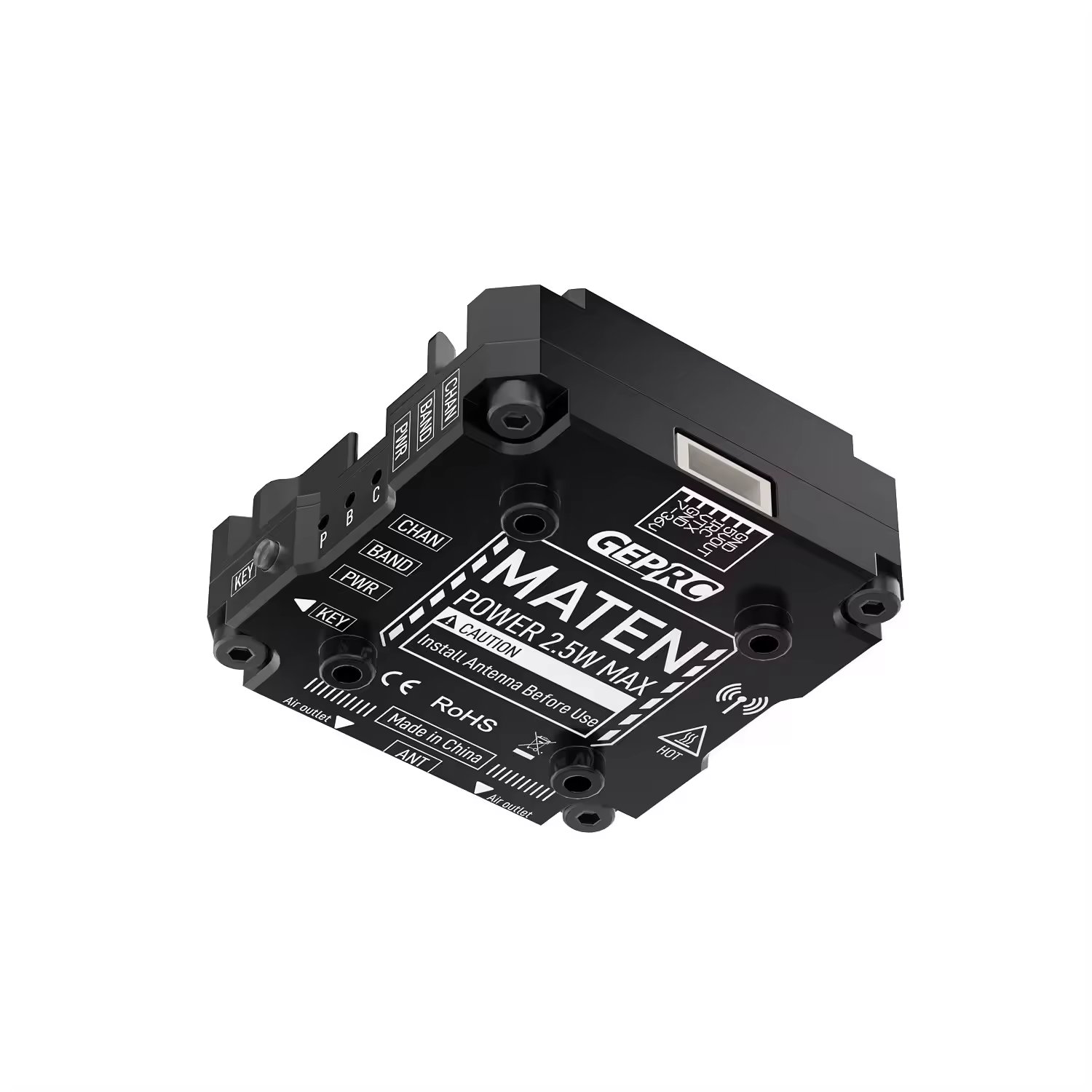 GEPRC MATEN 5.8G 2.5W VTX PRO FPV drone accessories 72CH 2-8S battery PAL/NTSC for FPV quadcopter remote control aircraft