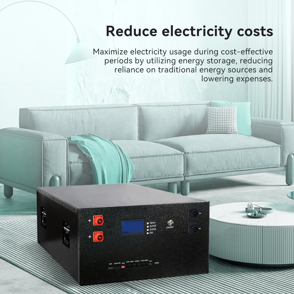 Eu Hot Sell Lithium Ion Metal DIY Box 16S 51.2V 280Ah Lifepo4 Battery Case For Energy Storage With JK BMS