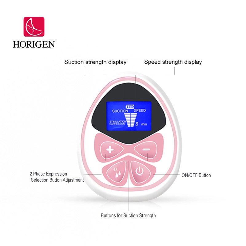 factory custom mother care products Display double electric breast pump breast feeding pump machine with LCD Digital screen