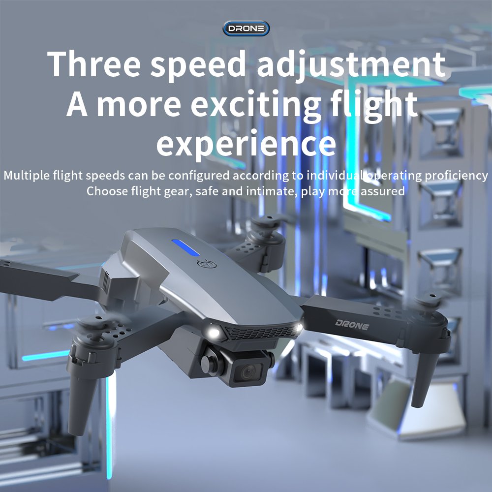 2024 Factory direct sale drone E88 Dual HD Camera Professional foldable accessories drones with 4k camera fpv app