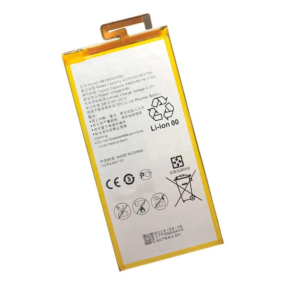 mobiles accessories HB3665D2EBC battery for Huawei P8 Max DAV702 PLE703 digital batteries