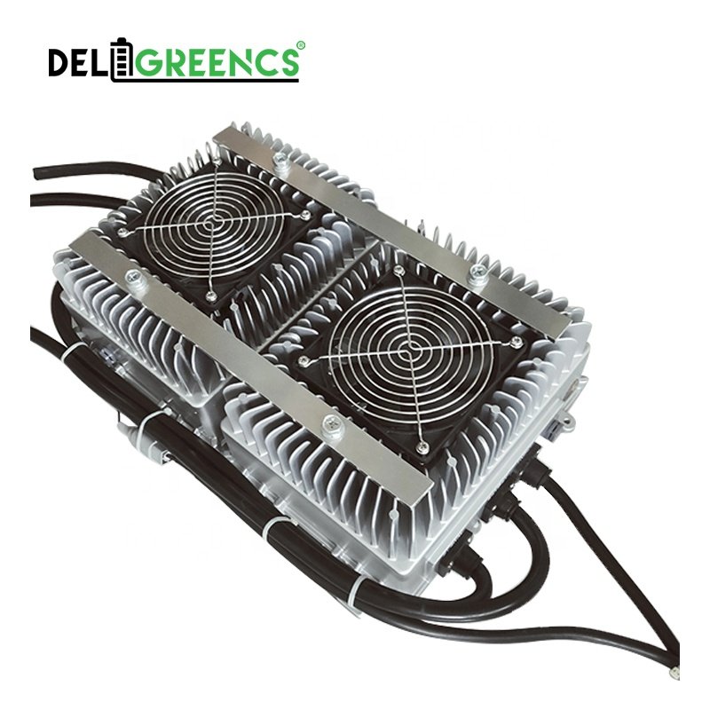 Deligreen charger 6.6KW onboard lithium ion battery charger 48V 72V 84V 96V 144V 312V For motorcycle EV car with TC CAN