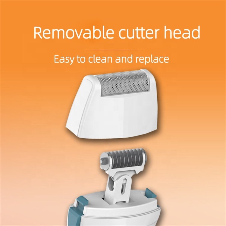 4 In 1 One Hair Removal Cut Electric Shaver Kit Waterproof Cordless Electronic Wash Face Brush Ear And Nose Hair Trimmer Clipper