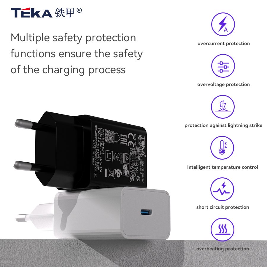 best selling products 20W US plug fast charger power adapter ul certified phone accessories for iphone