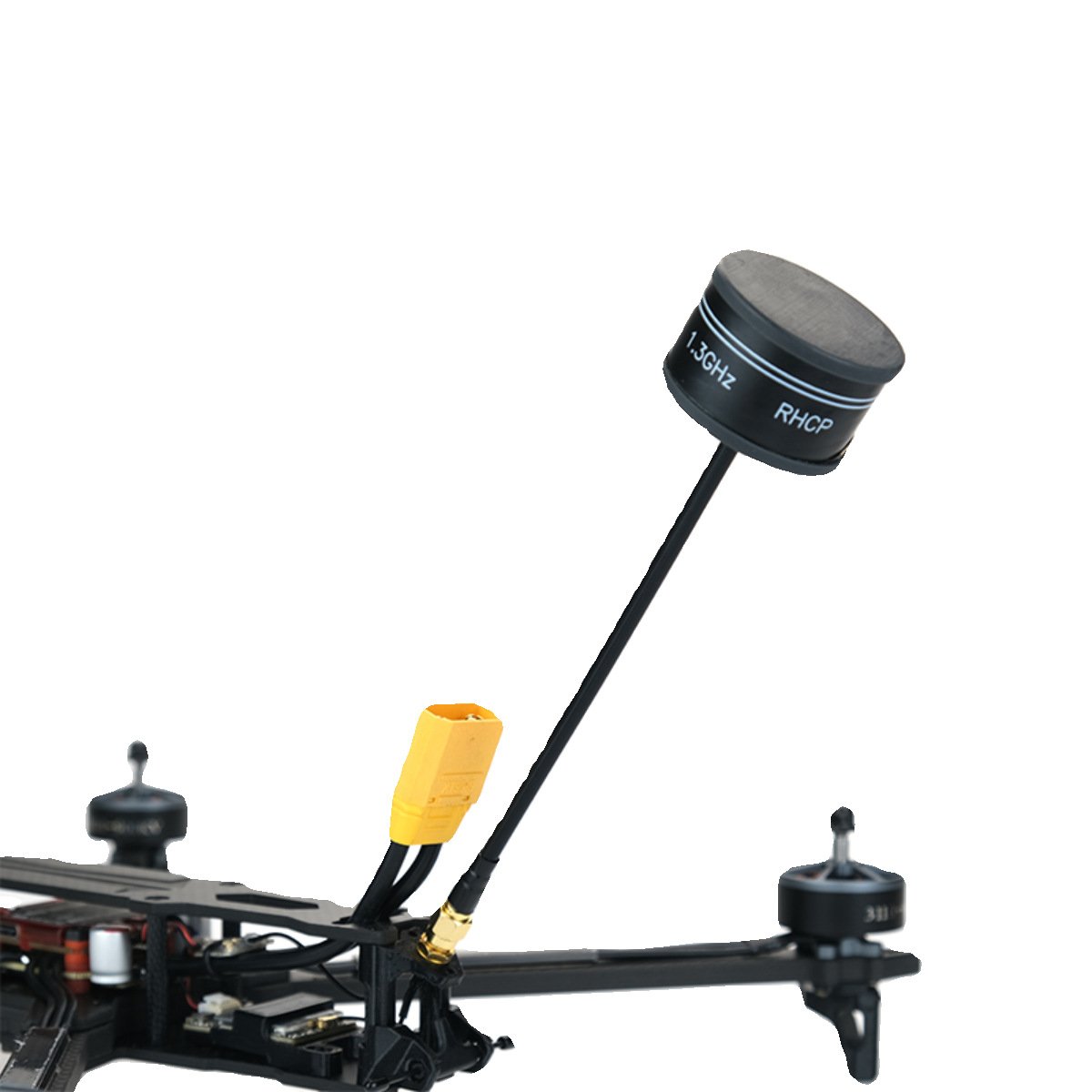 1.2G-1.3g high gain circular polarization Circular Polarized Omni Antenna 1.9dbi FPV UAV drone long distance transmission
