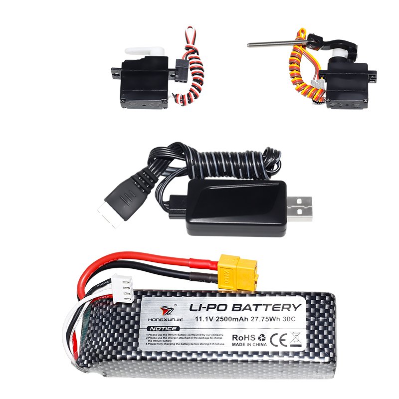 Factory Battery Steering Gear Receiver Box RC HJ816/816PRO Electric Jet Motor Remote-Controlled Toy Yacht Accessories Boat