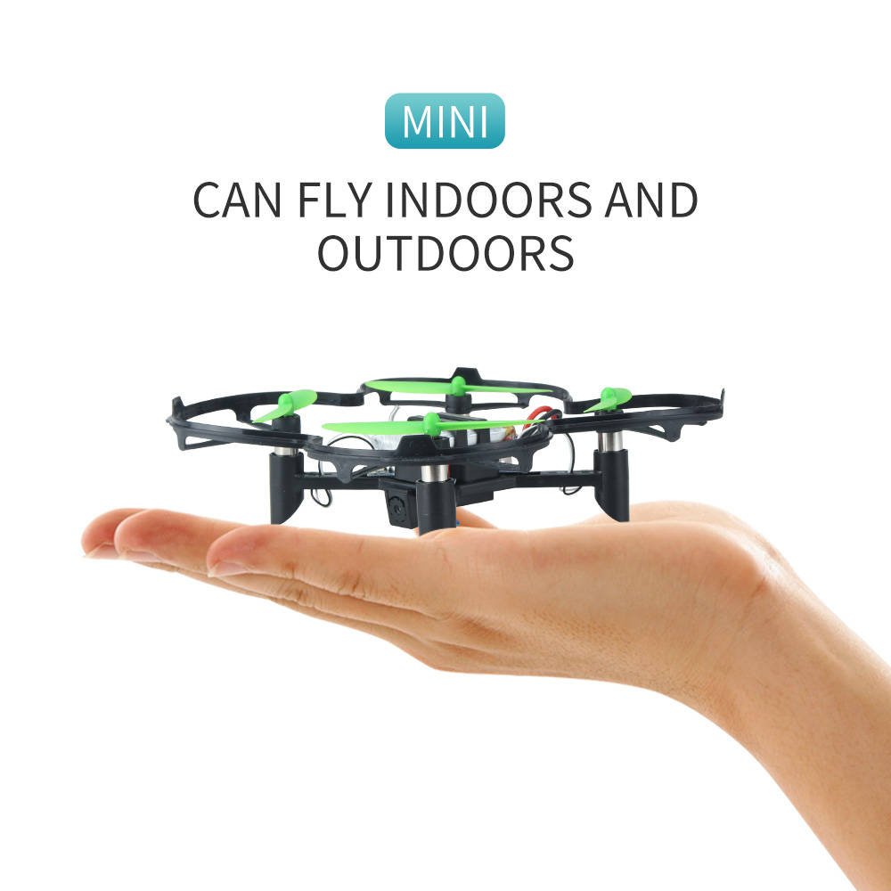 JHD SG200 RC Aircraft DIY Drone 0.3MP Camera WiFi FPV Altitude Hold Headless Mode Training Educational RC Quadcopter Drone Toy