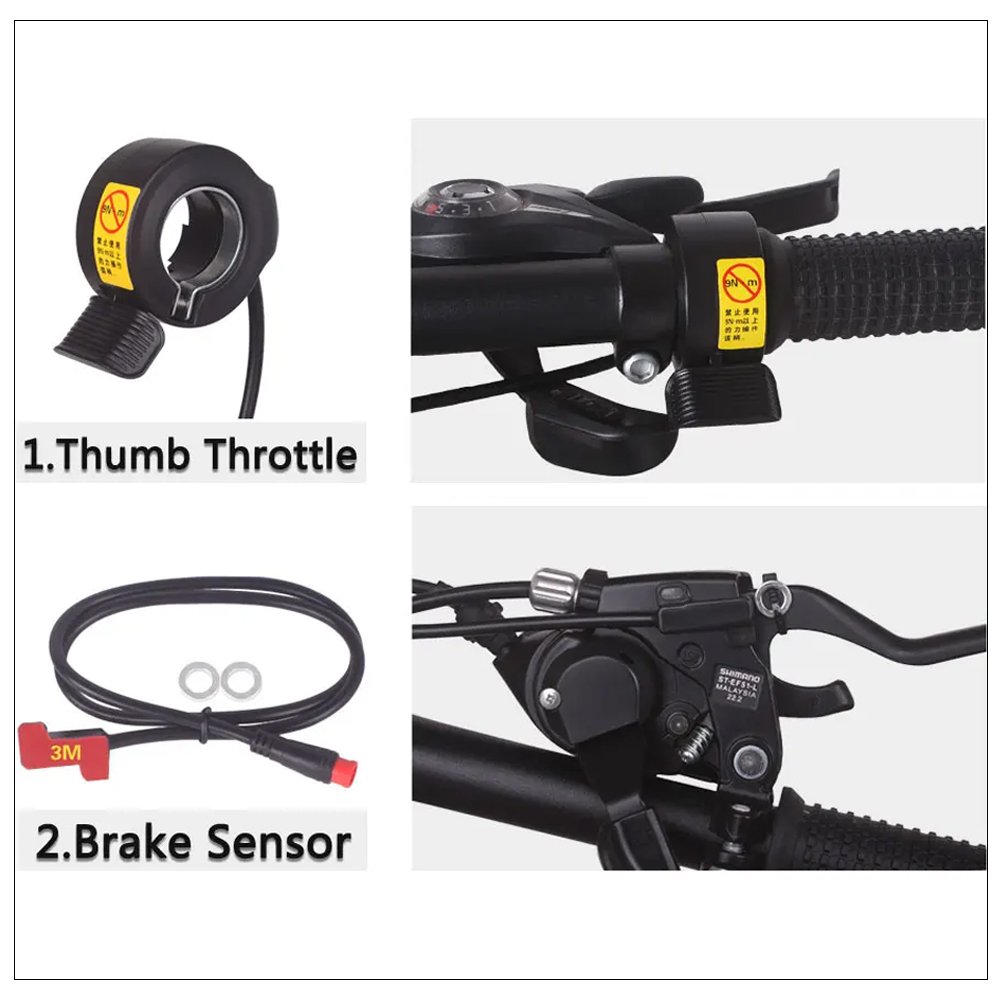 ChamRider Electric Bicycle HailongMax Battery Conversion Kit 48V 20AH 40A BMS 500W Ebike 36V 350W Motor Wheel MXUS XF15R 1000W