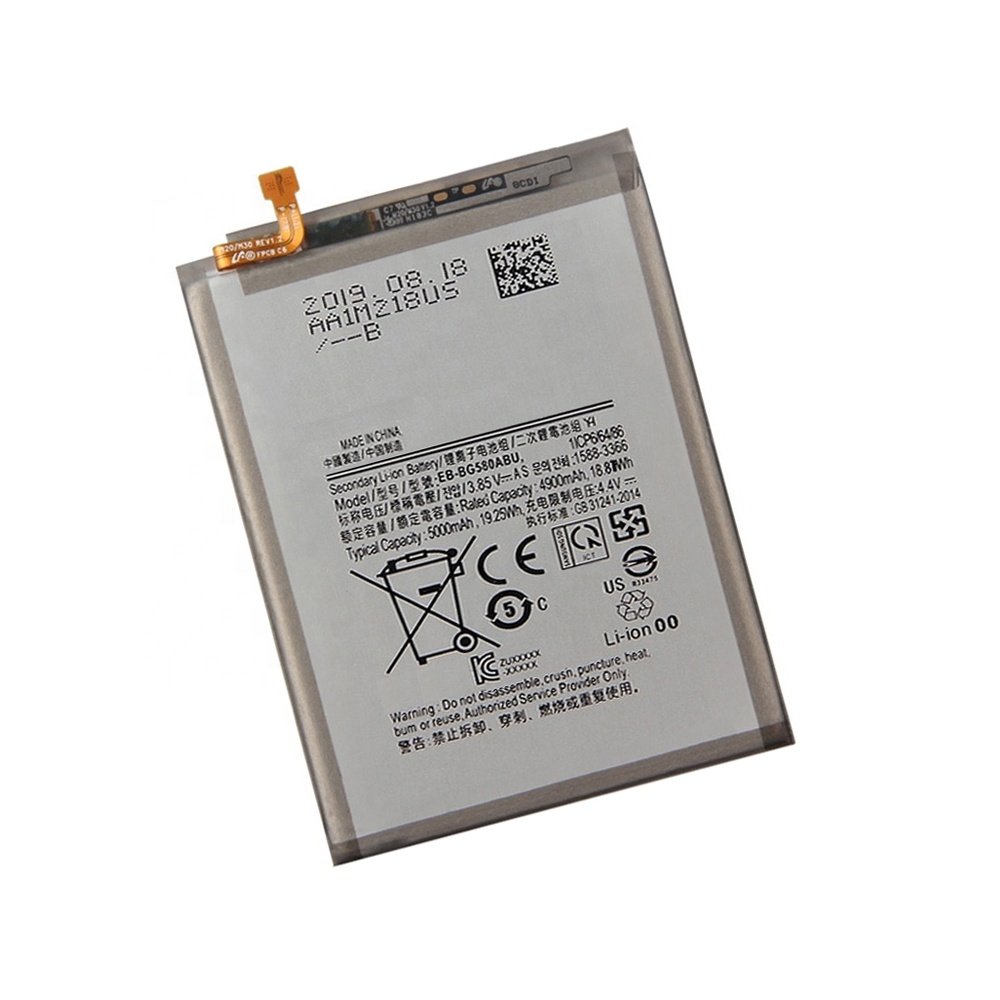gb/t 18287-2013 mobile phone accessories battery EB-BG580ABU for Samsung Galaxy M20 SM-M205F M205FN M205G original batteries