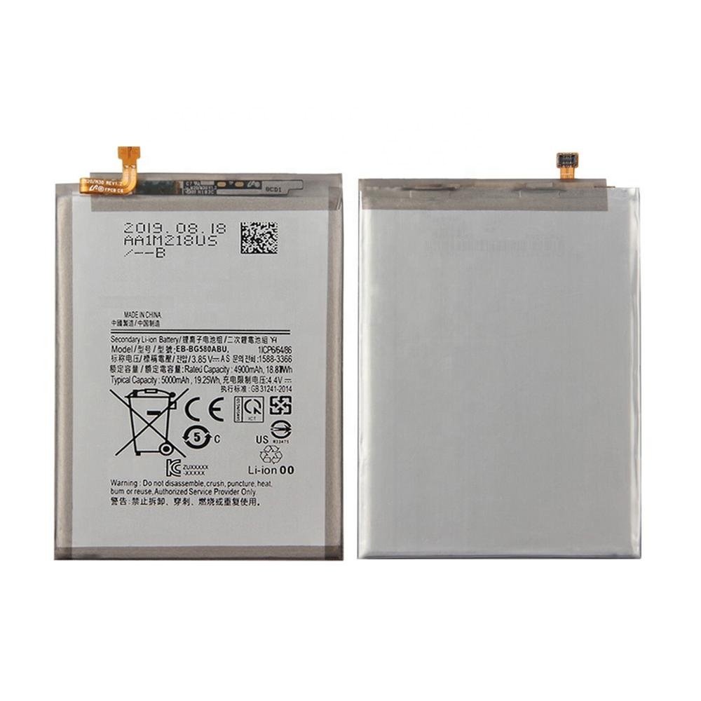 gb/t 18287-2013 mobile phone accessories battery EB-BG580ABU for Samsung Galaxy M20 SM-M205F M205FN M205G original batteries