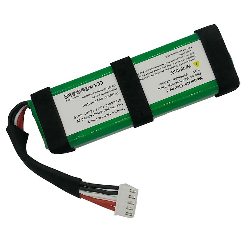Speaker Accessories Battery Wholesale For JBL Charge3 330sl Bluetooth Speaker 3.7v 6000mAh Bateria Pack GSP1029102A Green Batera