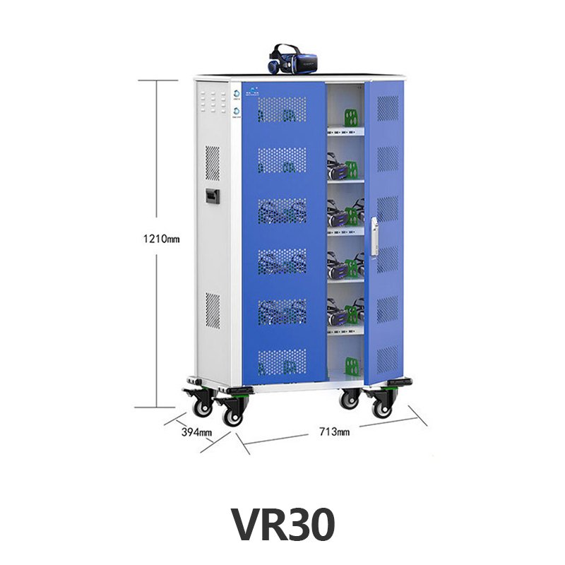 VR charging cabinet VR glasses RTS headset charging cabinet USB quick charging cabinet (USB charging + disinfection lamp)