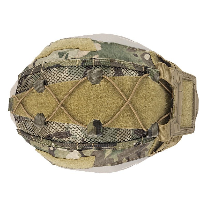 Tactical Accessories Helmet Cover with Battery Pouch Weight Balanced Pouch For Maritime Fast Helmet L/XL