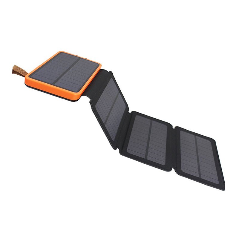 High-Capacity 4Section Mobile Accessories Phone 30000mAh Folding Solar Power Bank Solar Powerbank Panels Charging 20000mAh 10000