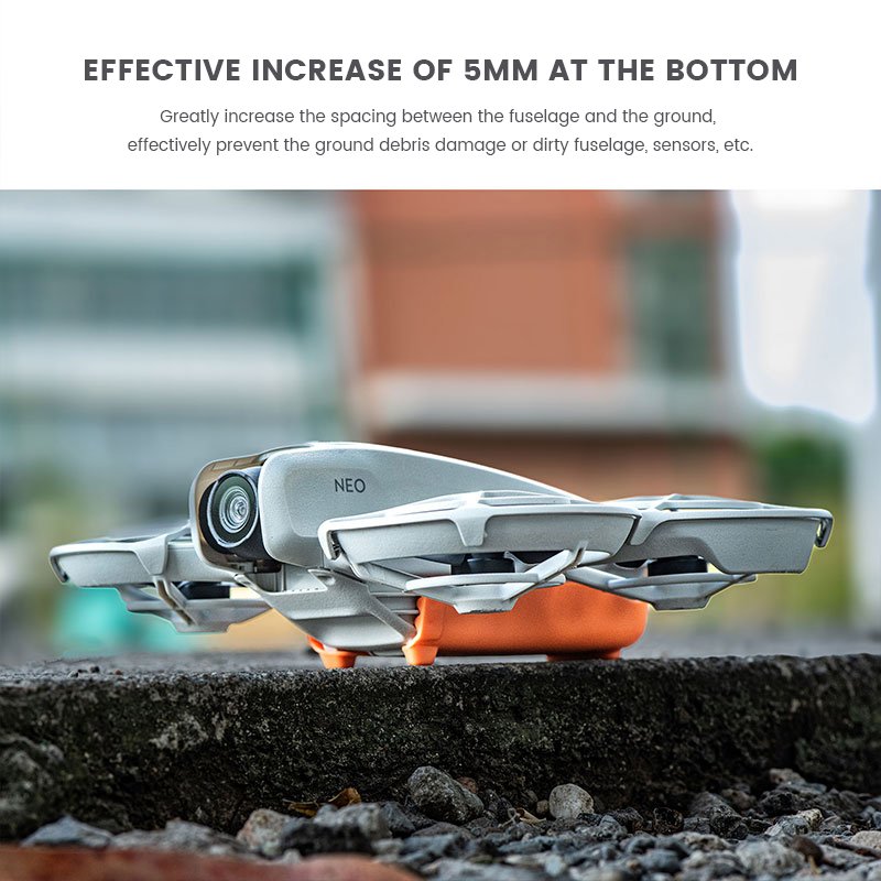 Durable Drone Battery Case Kickstand Dual Purpose Drone Protection High Quality Upgrade Kickstand For DJI Neo Accessories
