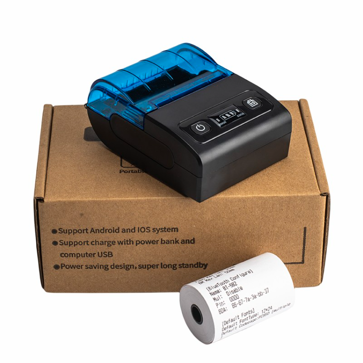 58mm Portable Thermal Blue tooth Mobile Printer Mini Android Printer Handheld