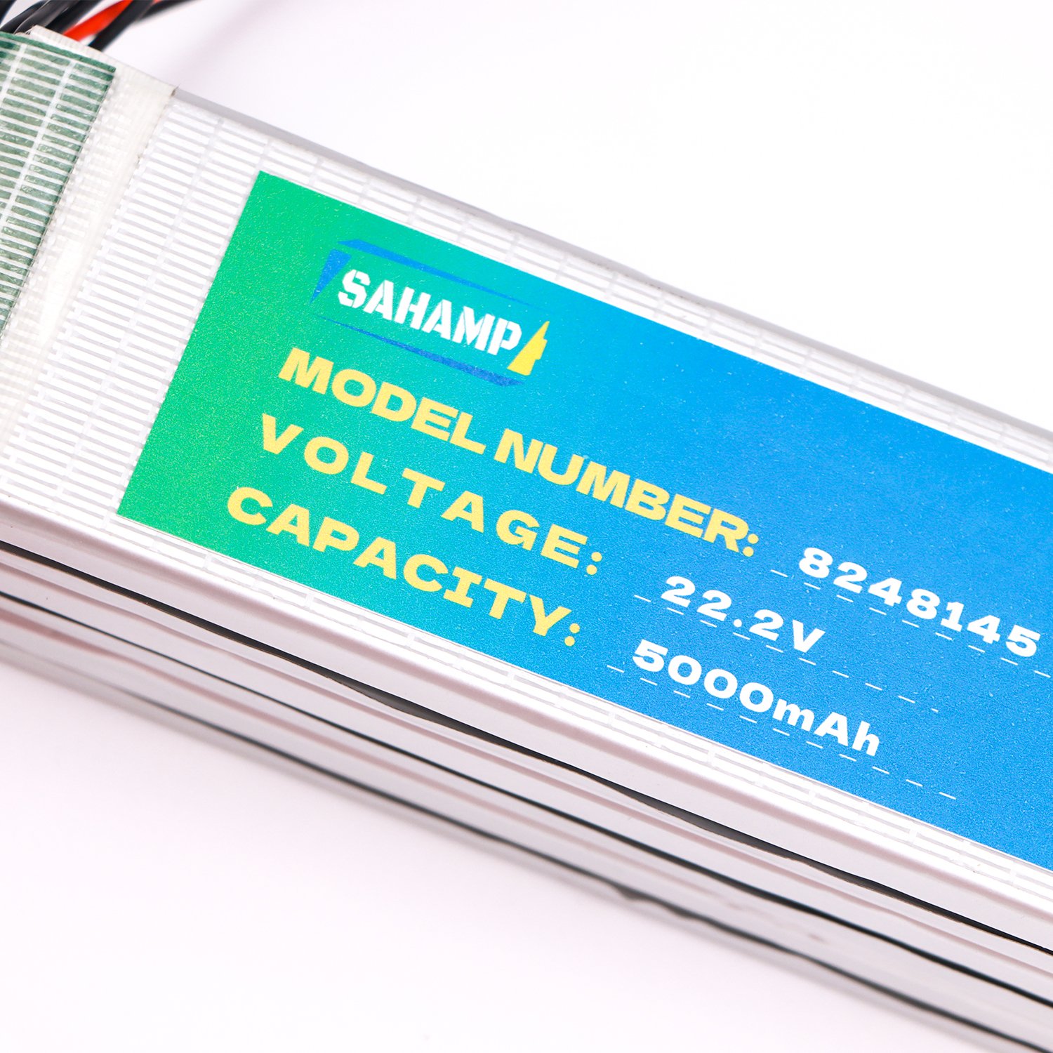 SAHAMP Manufacturer High-Capacity 5000mAh 22.2V Lithium Polymer Drone Battery Prismatic Size 4.2V Charging Voltage for Toys