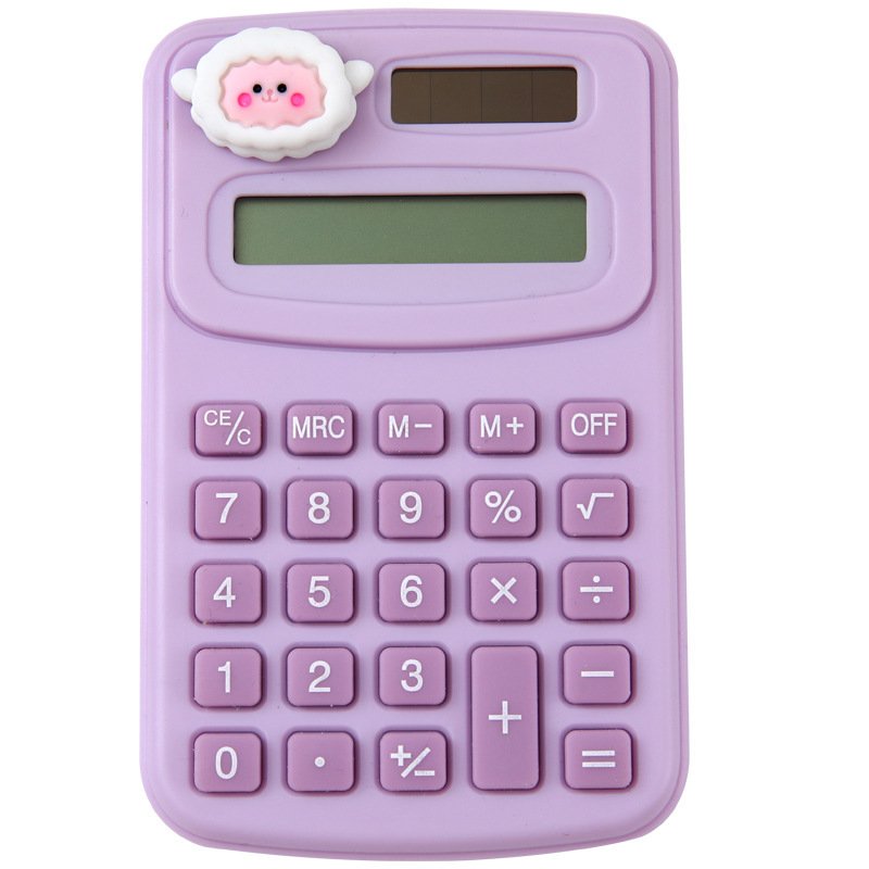 School Supplies Cartoon Mini Calculator Portable Student Office Small Computer Learning Stationery Wholesale