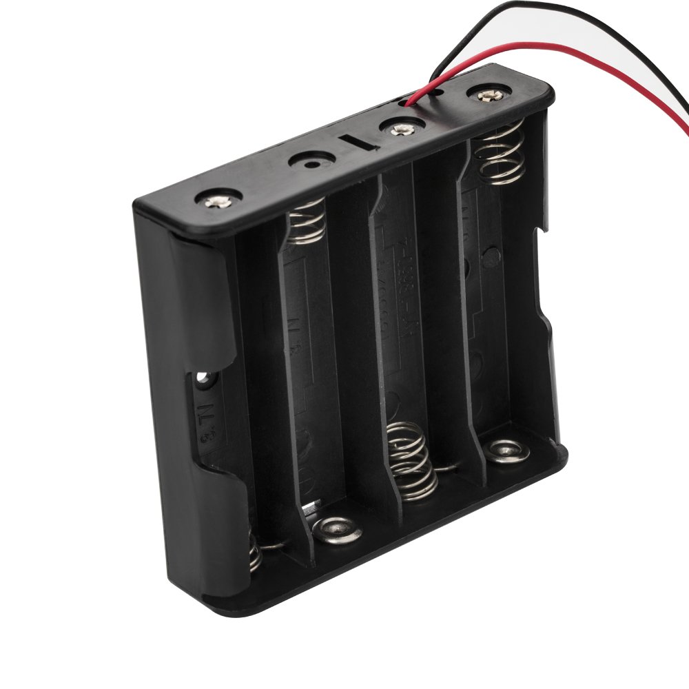 Holder Battery 18650 Series 4 Cells 3.7V Lithium Ion Battery Holder with Wire