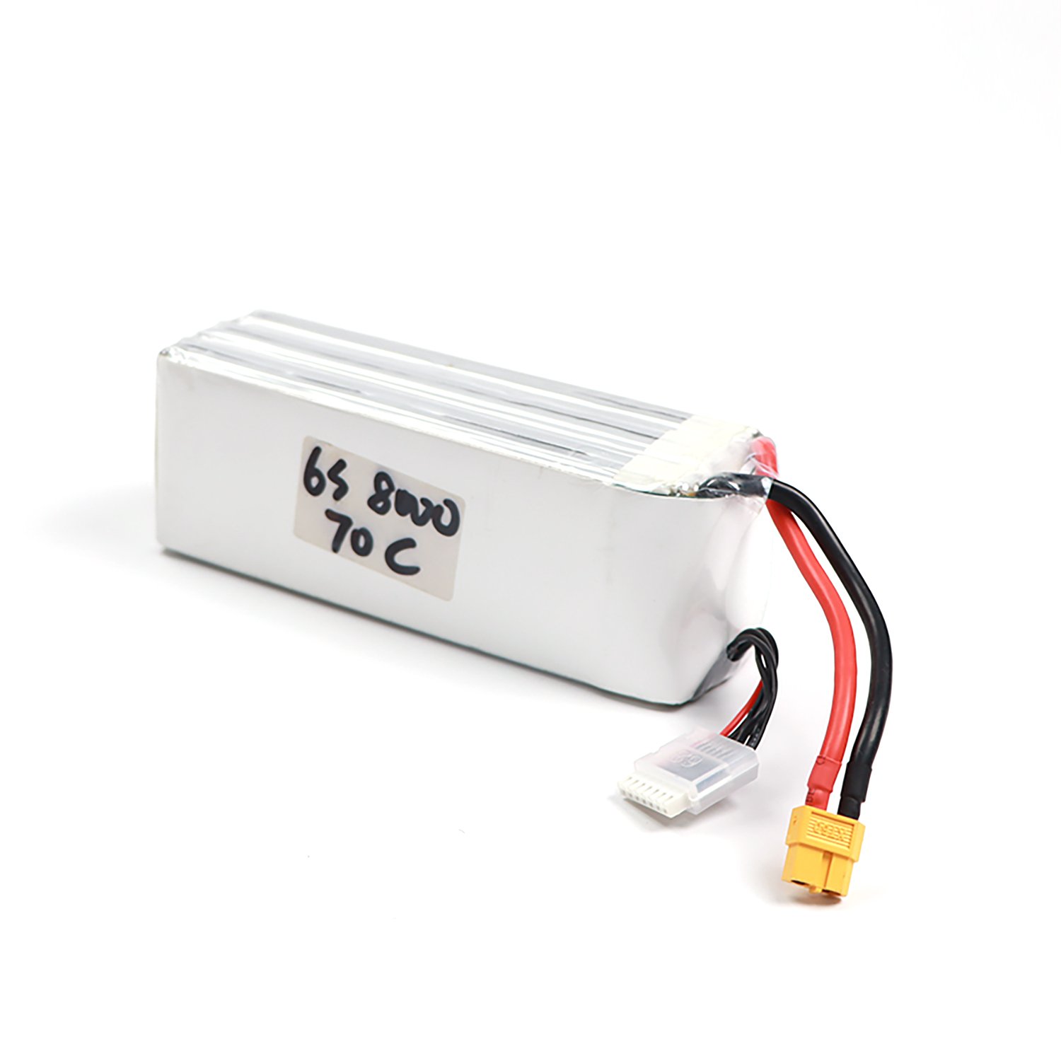 High-Voltage 6S 8000 70C Soft Pack Battery 48V for Drone Accessories with Long Cycle Life 3500mAh Capacity LCO Anode Material