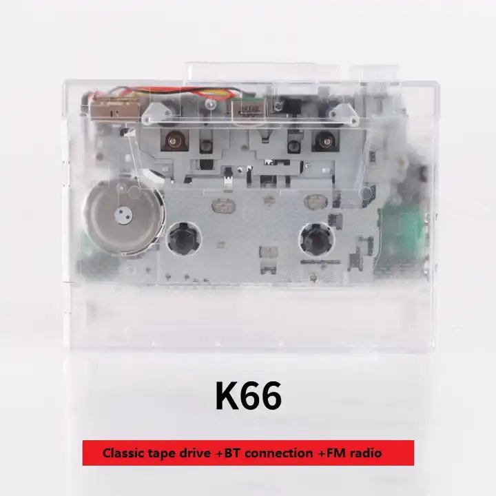 New tape machine BT connection retro nostalgic black cassette Walkman portable FM radio