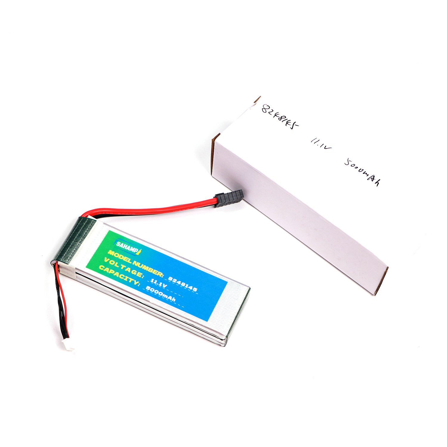 8248145 22.2V 5000mAh Lithium Ion Battery Pack with Plug for Drones 6V-11.1V Voltage Options LCO Anode Material