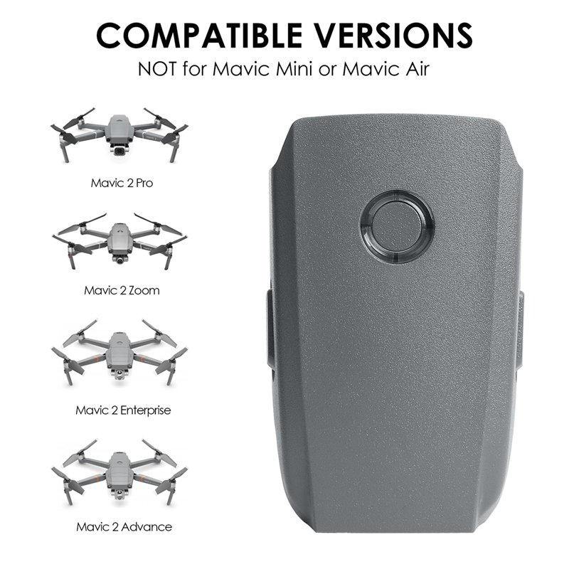 3850mAh Battery for DJI Mavic 2 pro Mavic2 zoom Maivc 2 Enterprise Drone battery Rechargeable Lithium Batteries Accessories