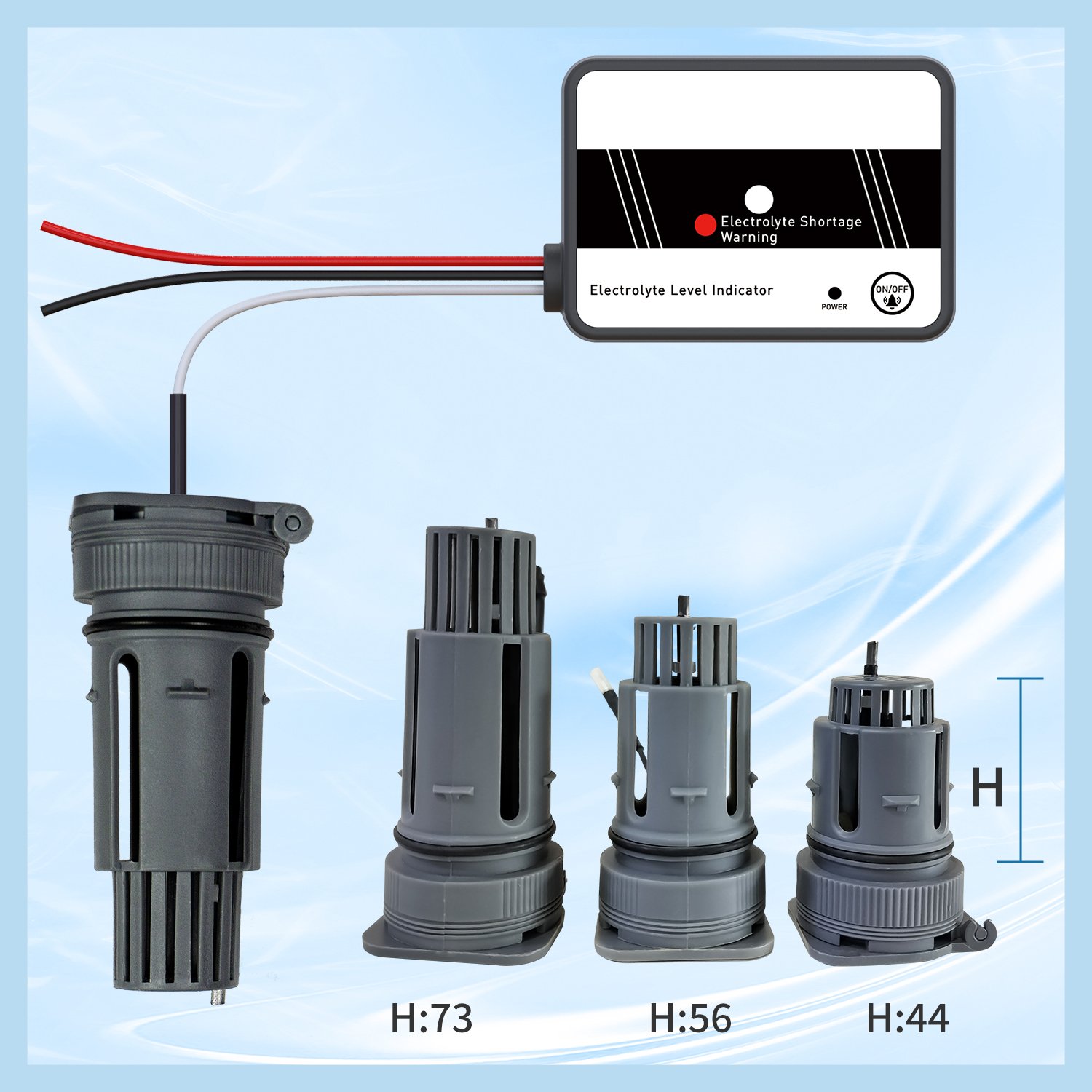 Forklift battery water shortage alarm system to monitor forklift water shortage with hot selling forklift accessories