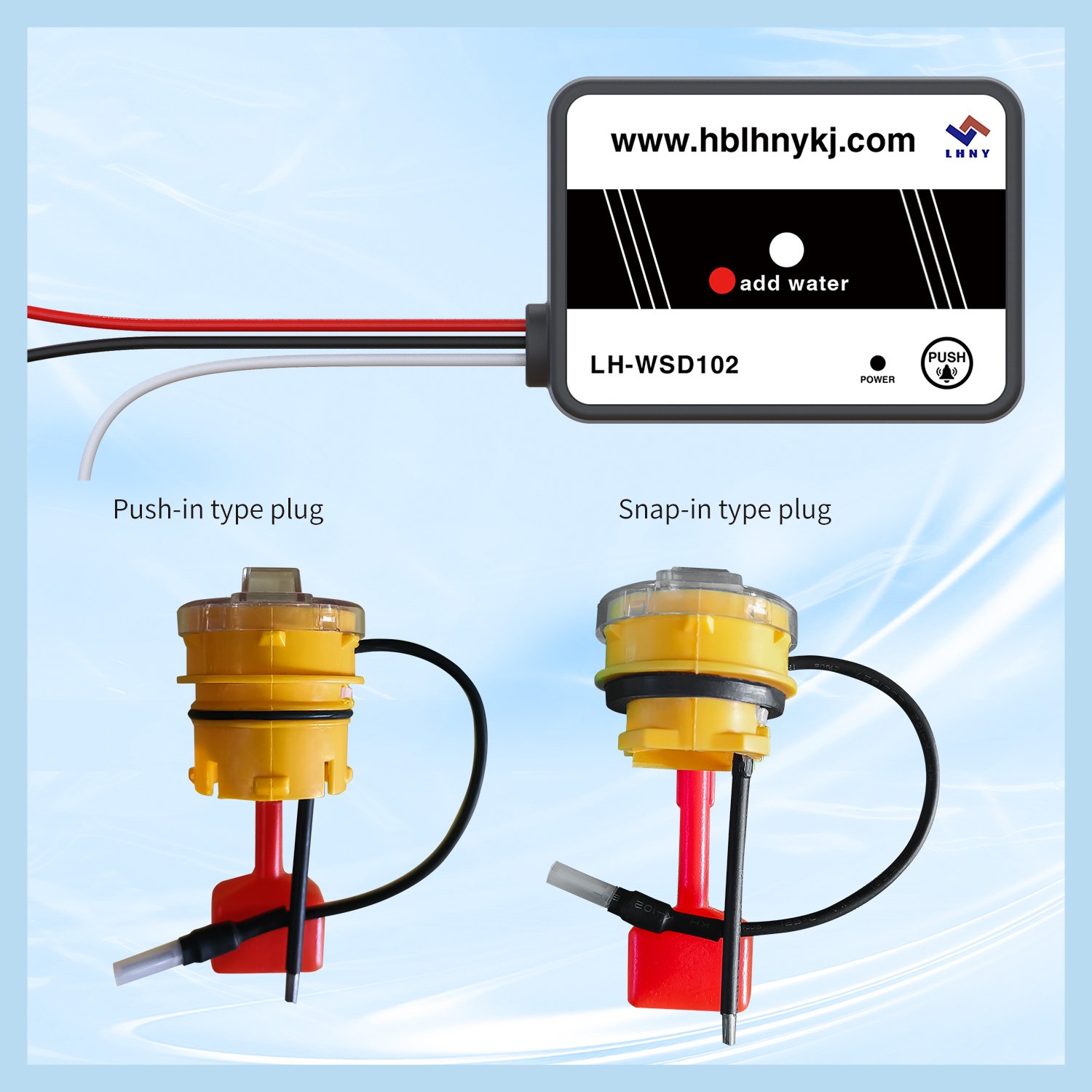 Forklift battery water shortage alarm system to monitor forklift water shortage with hot selling forklift accessories
