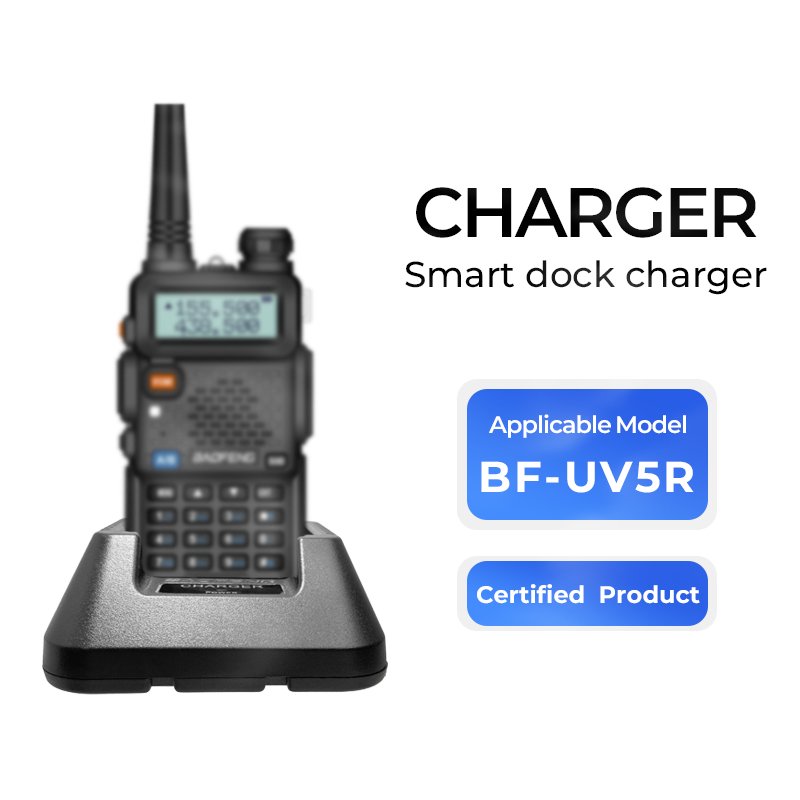 Original Accessories Baofeng Dual Band Desktop Seat Charger 5w UV5R Wall Charger For Baofeng Uv-5r T