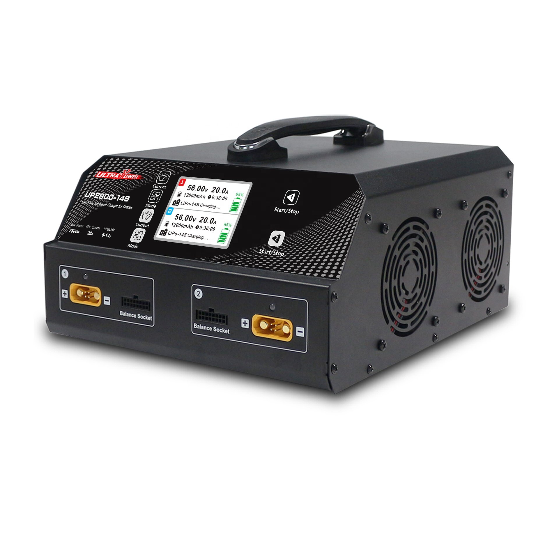 Ultra Power Wholesale Charger UP2800-14S LiPo LiHv 4.45V Battery Charger Tattu Intelligent Battery For Big Drone