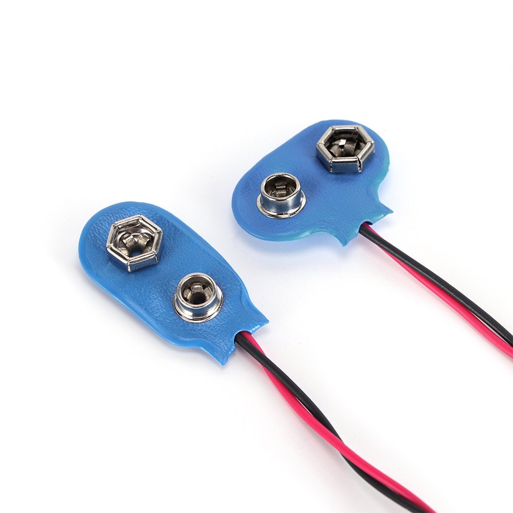 9V Battery Snap Meter for Electronic Toy Equipment Installation Cost-Effective Battery Accessories