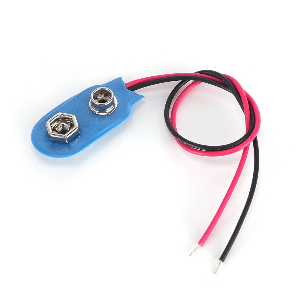 9V Battery Snap Meter for Electronic Toy Equipment Installation Cost-Effective Battery Accessories