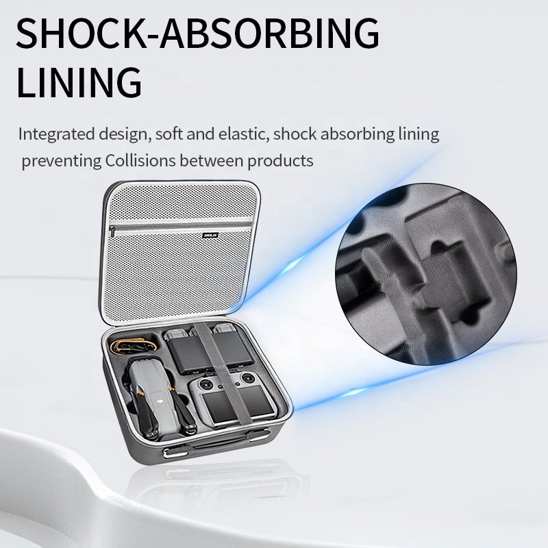 STARTRC Drone Case Portable Travel Bag Carrying bag Controller Battery Charging Hub for DJI Air 3 Fly More Combo RC 2 RC-N2