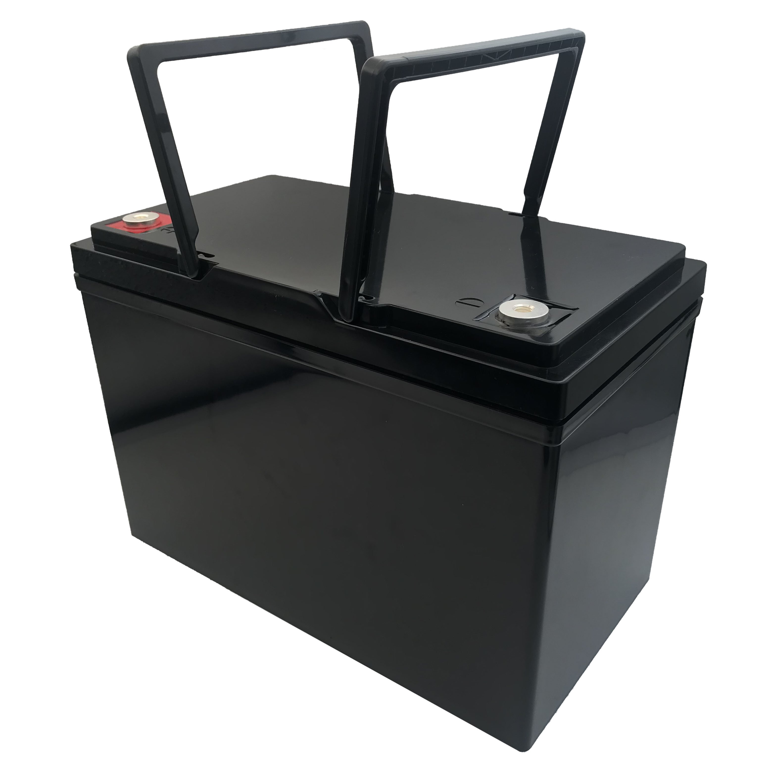 12v 100ah Trolling Motor Smart Portable Battery Box Power Center With Voltmeter Usb Port Circuit Breaker And Dc Port