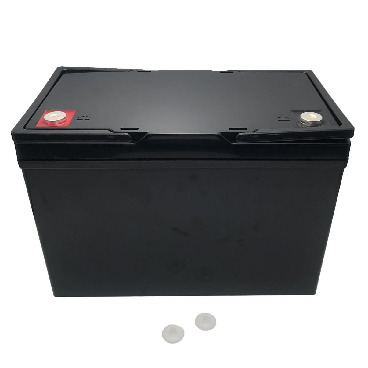12v 100ah Trolling Motor Smart Portable Battery Box Power Center With Voltmeter Usb Port Circuit Breaker And Dc Port