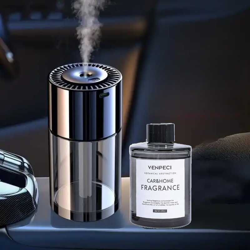 New Car Aroma Diffuser Car High-end Smart Aromatherapy Car Perfume Long-lasting Fragrance Automatic Spray Perfume
