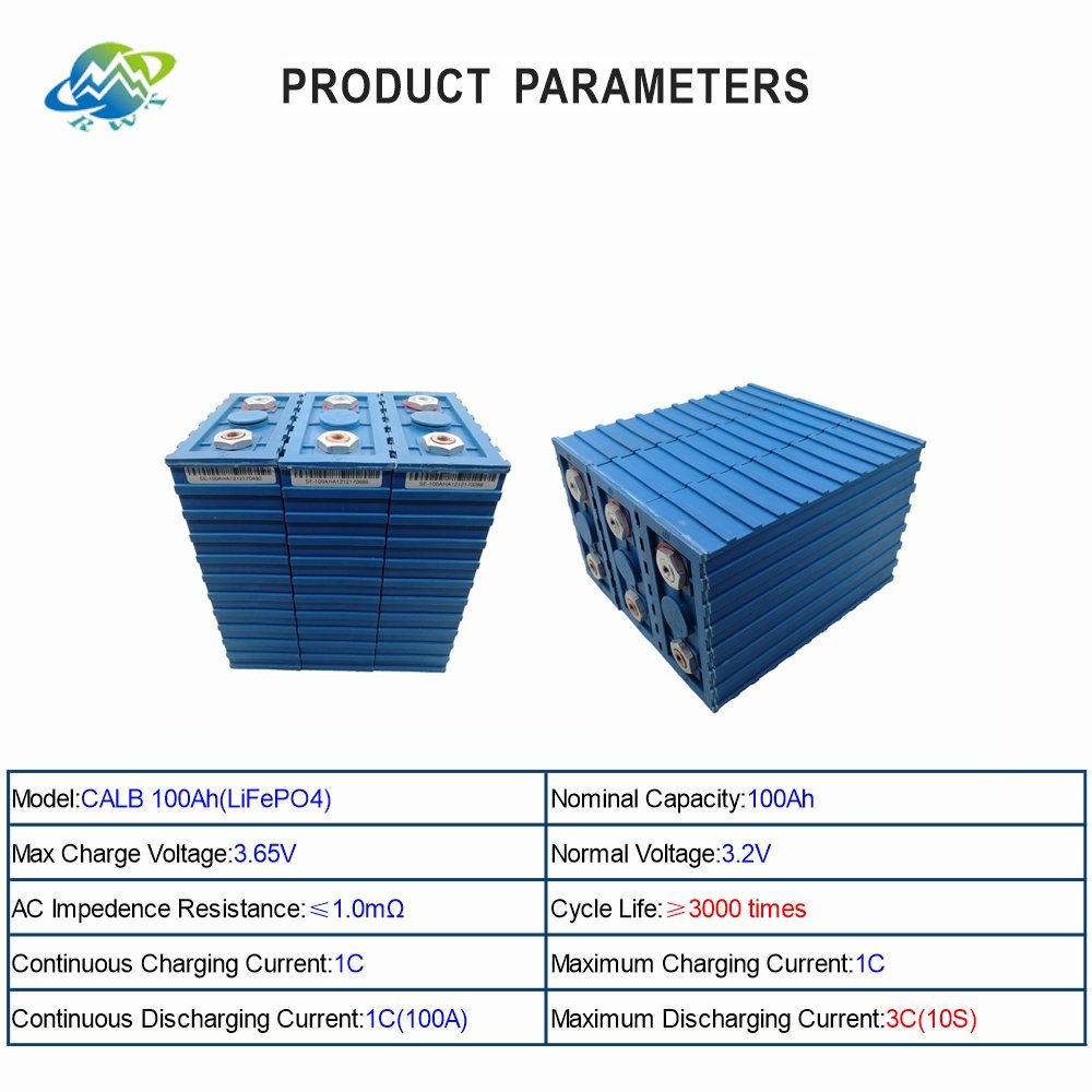 RWT Wholesale Prismatic Lithium New 3.2v 100ah lifepo4 battery cell and calb 100ah lifepo4