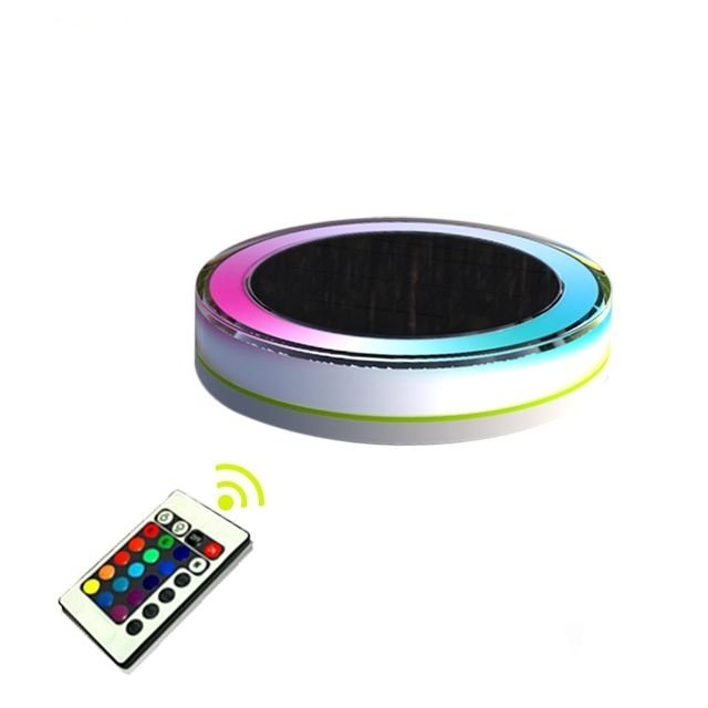 Ultra Slim LED Solar Pool Light APP Control with Bluetooth Connection Pool Floating Sun Light Rgb Color Changing Lights