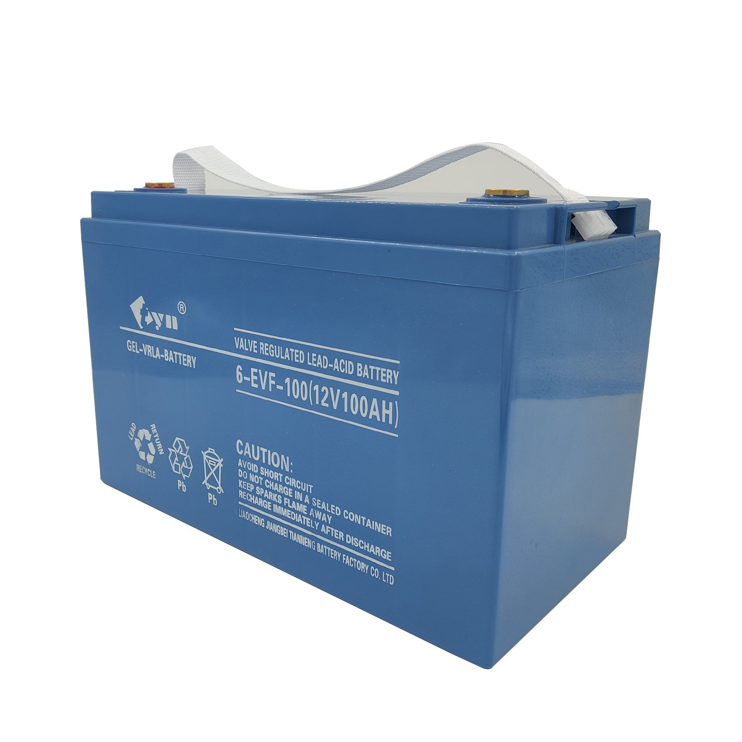 6-EVF-100 12V100AH 12 Volt Deep Cycle Battery 100 Ah Solar battery Lead Acid Batteries accessories