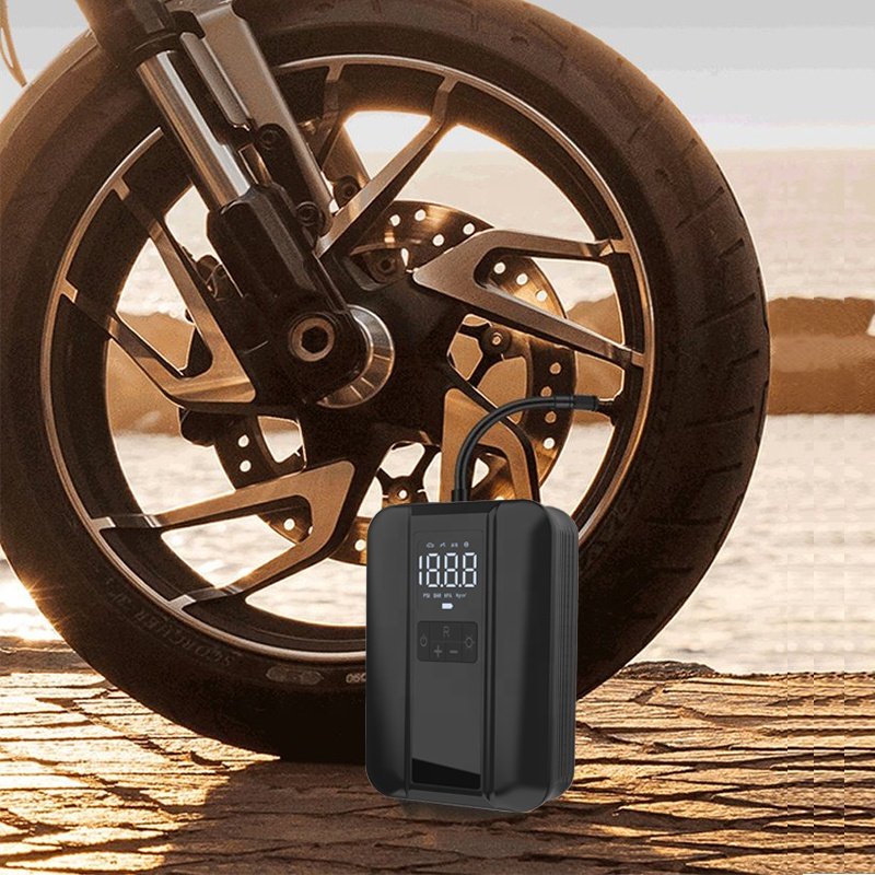 Car Accessories Gedgets Mini Portable Electric Car Air Pump cordless portable tire inflator wholesale