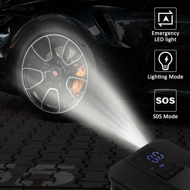 Car Accessories Gedgets Mini Portable Electric Car Air Pump cordless portable tire inflator wholesale