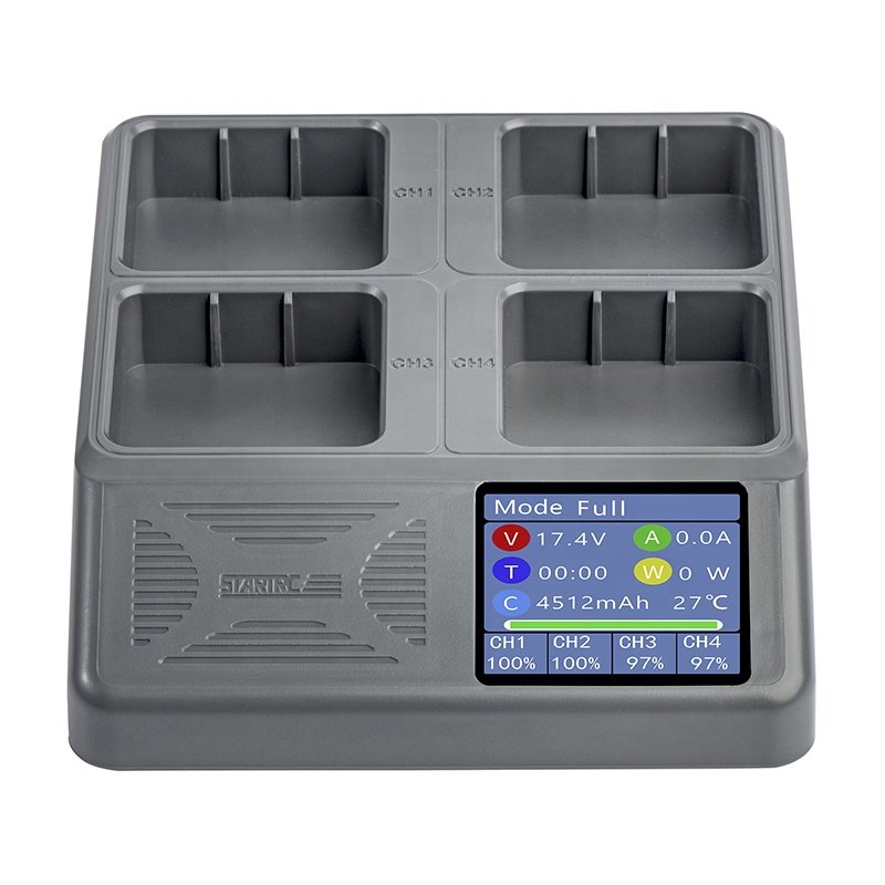 STARTRC New 4 Ports Intelligent Flight drone Charging Base Battery charging hub station for DJI Mavic 3 Pro Drones Accessories