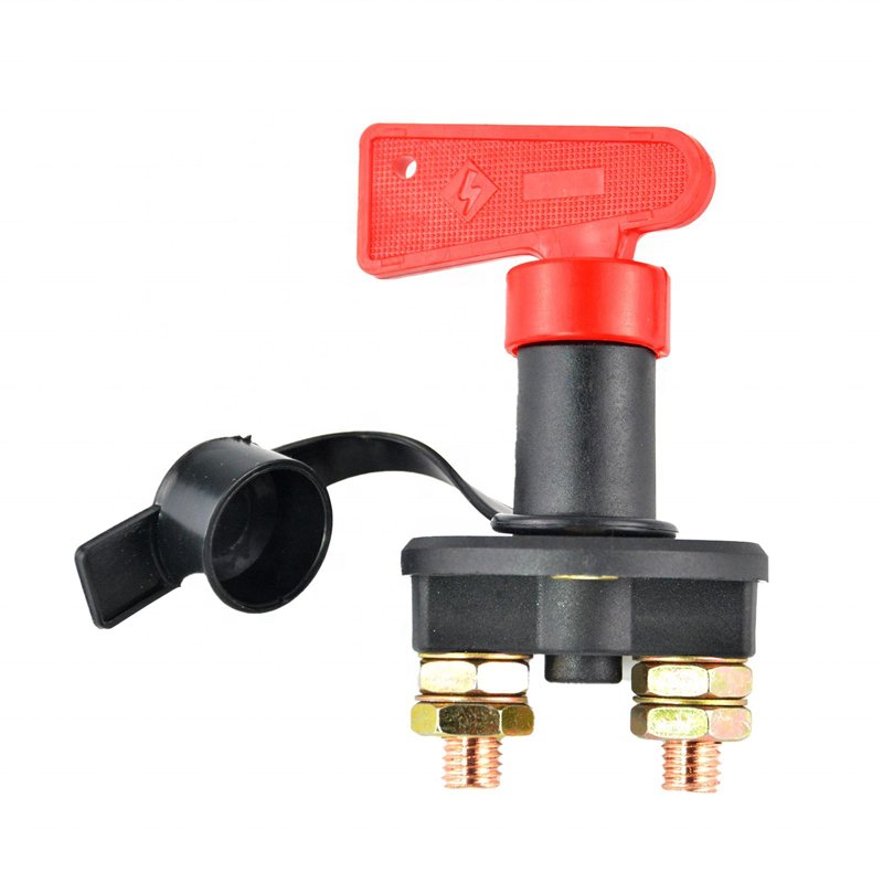 12V 24V Car Battery Switch High Current Battery Disconnect Isolator Switch Cut Off For Marine Auto ATV Vehicles Interior Parts