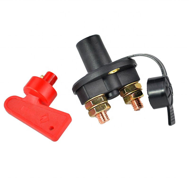 12V 24V Car Battery Switch High Current Battery Disconnect Isolator Switch Cut Off For Marine Auto ATV Vehicles Interior Parts