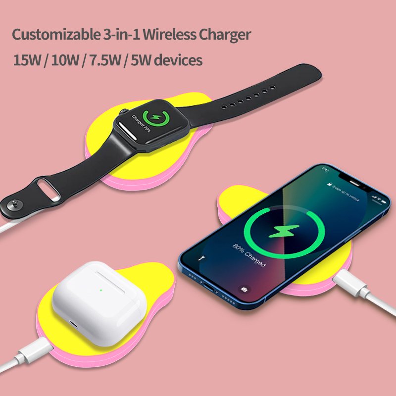cheap products Portable 15w Qi Wireless Charger Mobile Phone Accessories Fast Charging Wireless Phone Charger