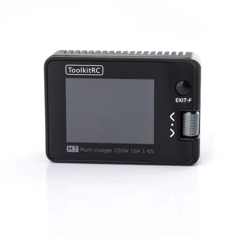 Hot sale ToolkitRC M7 200W 10A DC Battery Balance Charger FPV Drones Accessory Tool for 2-6S Lithium LIPO ESC for RC Drones