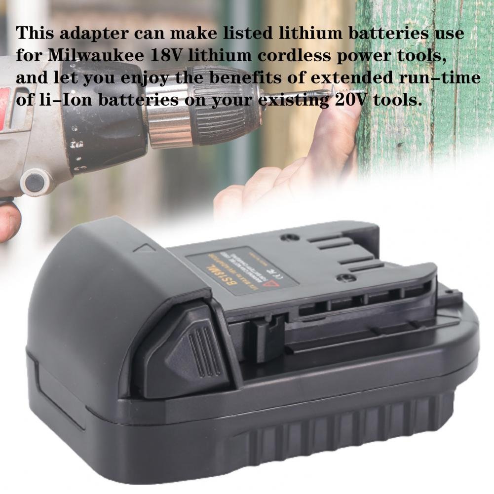 BS18ML Adapter For Bos ch 18V Li-Ion Battery Convert To Mil wauke MIL 18V Tool Power Accessories New