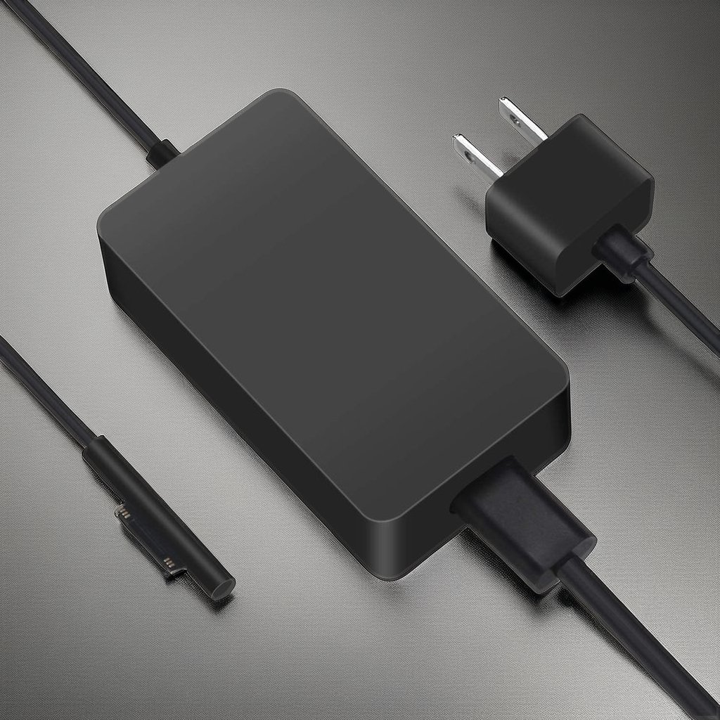 Sale Original Quality 65W Fast Charger for Microsoft Surface Pro Tablet Compatible Adapter with 5V1A Output Electric DC Port